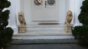 Escultura Leão de Mármore