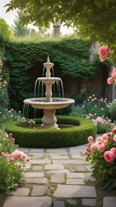 Chafariz de mármore para jardim